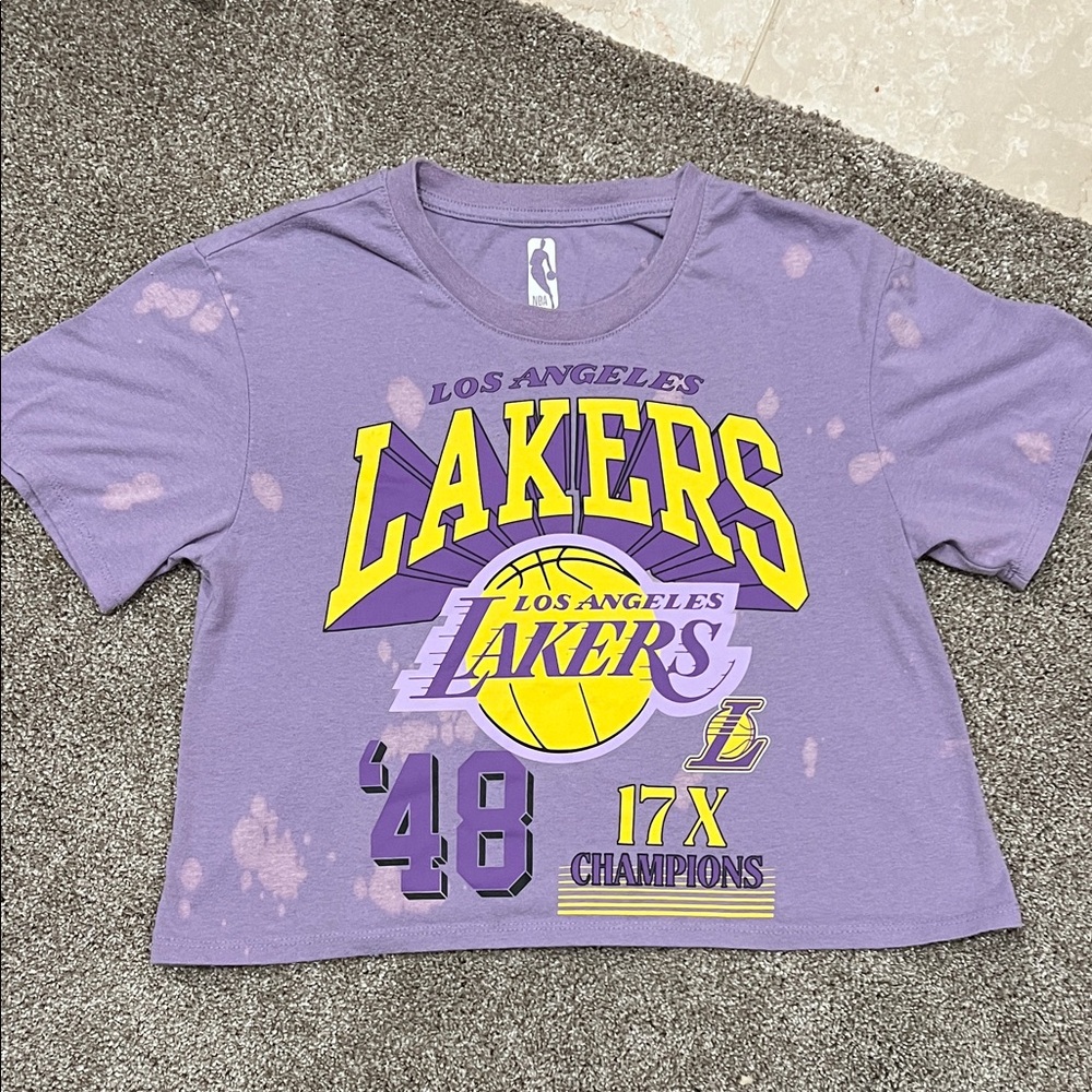 Los Angeles Lakers crop top